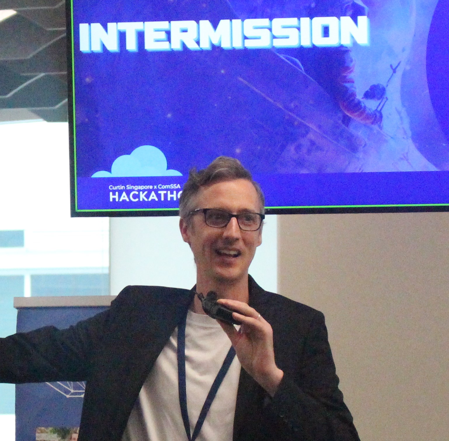 nick at hackathon